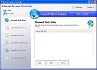 Internet Access Controller screenshot